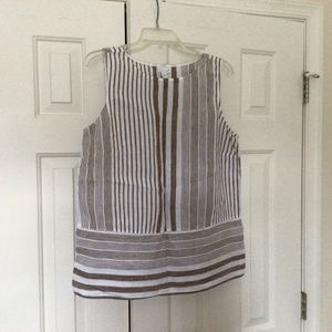J.Jill “Love linen “ sleeveless top . Size M